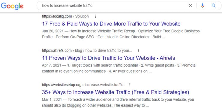 How To Get More Traffic To Your Website